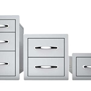 SUNSTONE B-SD6 14-Inch Flush Single Access Drawer