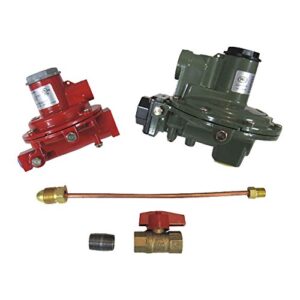 marshall regulator home propane supply kit lp 1122h-aaj 1652-cff 3/4″ backmount