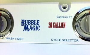 20 Gallon Bubble Magic Washing Machine + Bubble Magic Ice Hash Extraction 8 Bags Kit