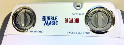 20 Gallon Bubble Magic Washing Machine + Bubble Magic Ice Hash Extraction 8 Bags Kit