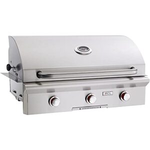 american outdoor grill t-series 36-inch 3-burner built-in natural gas grill – 36nbt-00sp