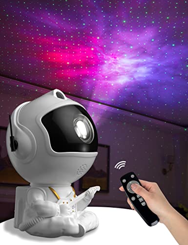 Galaxy Projector for Bedroom,Astronaut Light Projector,Star Projector for Ceiling Star Projector Galaxy Light,Suitable for Game Room, Home Theater, Ceiling and Room Decoration