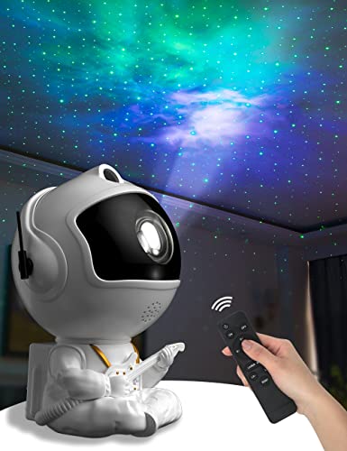 Galaxy Projector for Bedroom,Astronaut Light Projector,Star Projector for Ceiling Star Projector Galaxy Light,Suitable for Game Room, Home Theater, Ceiling and Room Decoration