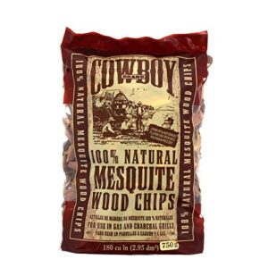 cowboy 180 cubic inch mesquite wood chips