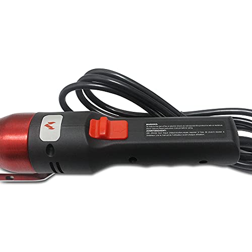 SAILINGFLO BBQ Fire Starter Electric Charcoal Grill Lighter Igniter for Barbeque (Red)