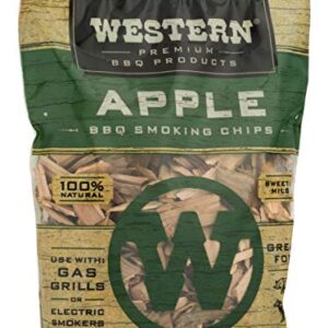 WESTERN 80485 BBQ Smoking Chips, 4 pack