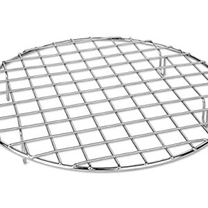 bafvt BBQ Accessories Grill Rack - 304 Stainless Steel Baking Cooking Round Rack for Rib Cookie Cakes, 10 Inches…