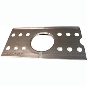 broilmaster dpp-6ss stainless steel heat shield/wind deflector for p3/d3/p4