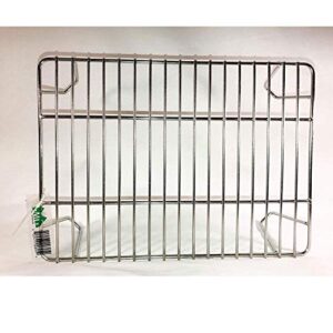 green mountain grills gmg-6016 davy crocket pellet grill upper rack addition for doubled cooking space, silver
