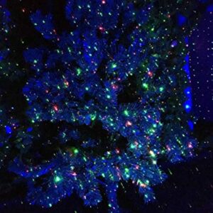 LedMAll® Red and Green Laser, and Blue LED Remote Control Christmas Lights, Garden and Landscape Lights