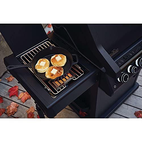 Napoleon PHANTOM Rogue SE 425 BBQ Grill, Matte Black, Propane Gas - RSE425SIBMK-1-PHM - with Three Burners and Infrared Sear Station Side Burner and Rear Burner, Barbecue Gas Cart, Gas BBQ Cart