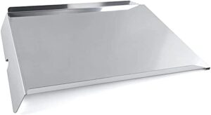 bbq-plus bac012 drip pan heat baffle replacement for traeger pellet smoker grill, newer lil’ tex, lil’ tex elite, lil’ tex pro, pro series 22 bac-012