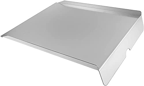 BBQ-PLUS BAC012 Drip Pan Heat Baffle Replacement for Traeger Pellet Smoker Grill, Newer Lil' Tex, Lil' Tex Elite, Lil' Tex Pro, Pro Series 22 BAC-012