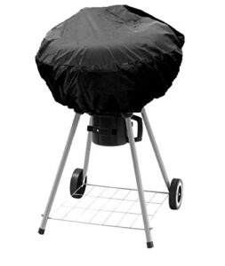 njiusa bbq grill cover fits weber smokey joe silver serving indooroutdoor round 14″-15″