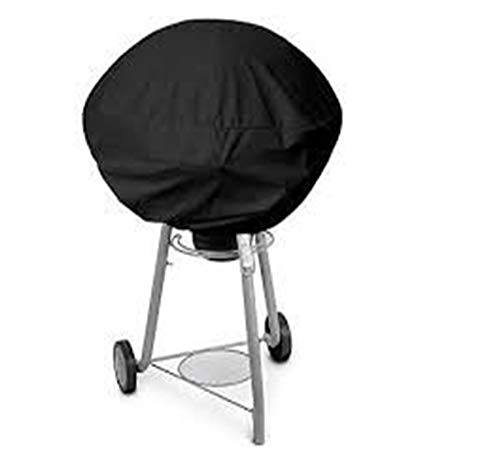 NJIUSA BBQ Grill Cover fits Weber Smokey Joe Silver Serving IndoorOutdoor Round 14"-15"