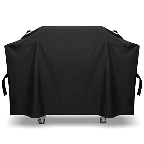 Mightify Griddle Cover for Blackstone 28 inch ProSeries Grill, 60 inch Flat Top Grill Cover for Griddle with Hood Cover, Outdoor Heavy Duty Waterproof Griddle Cover with Sealed Seam, Black