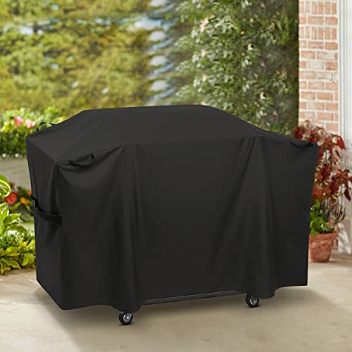 Mightify Griddle Cover for Blackstone 28 inch ProSeries Grill, 60 inch Flat Top Grill Cover for Griddle with Hood Cover, Outdoor Heavy Duty Waterproof Griddle Cover with Sealed Seam, Black