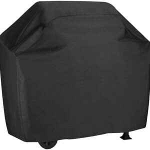 PATIOPTION BBQ Grill Cover 58inch Outdoor Barbecue Cover Gas Grill Cover Waterproof Weber Grill Cover Charbroil Grill Cover for Char Broil, Holland, Jenn Air, Dyna-Glo, Brinkmann, Nexgrill, Propane