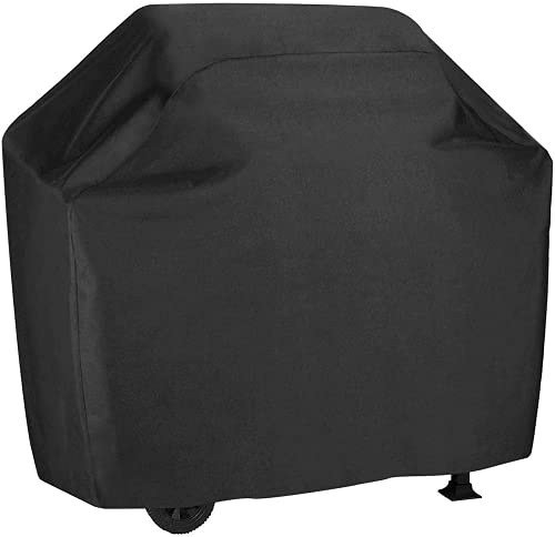 PATIOPTION BBQ Grill Cover 58inch Outdoor Barbecue Cover Gas Grill Cover Waterproof Weber Grill Cover Charbroil Grill Cover for Char Broil, Holland, Jenn Air, Dyna-Glo, Brinkmann, Nexgrill, Propane