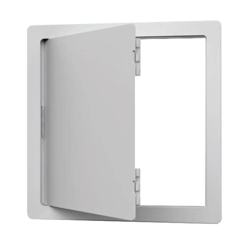 Best Access Doors 24" x 24" BA-PA-3000, Flush Non-Rated Hinged Plastic Access Panel, Heavy Durable, White