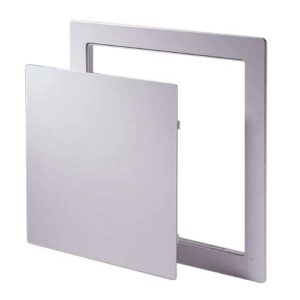 Best Access Doors 24" x 24" BA-PA-3000, Flush Non-Rated Hinged Plastic Access Panel, Heavy Durable, White