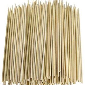 Chef Craft Thin Bamboo Skewers for BBQ, Skewer, Shish Kabobs, Appetizers, 12-Inch, 100 Pieces