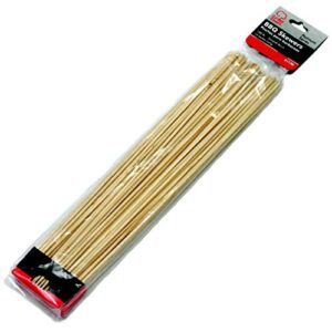 Chef Craft Thin Bamboo Skewers for BBQ, Skewer, Shish Kabobs, Appetizers, 12-Inch, 100 Pieces