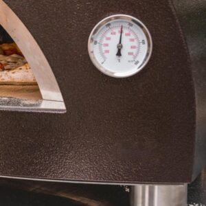 Alfa One Copper Natural Gas Countertop Outdoor Pizza Oven