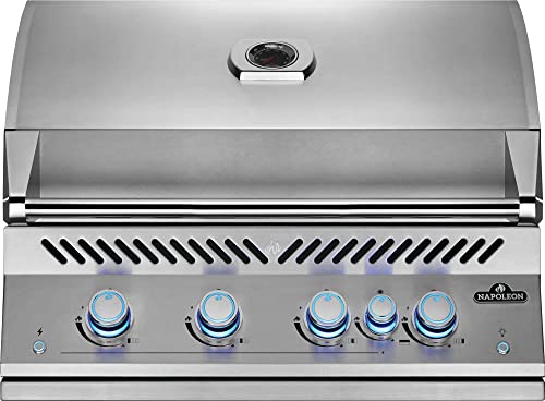 Napoleon BIG32RBNSS Built-in 700 Series BBQ Natural Gas Grill Head 32 Inches, Stainless Steel