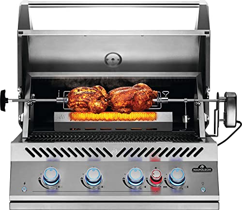 Napoleon BIG32RBNSS Built-in 700 Series BBQ Natural Gas Grill Head 32 Inches, Stainless Steel