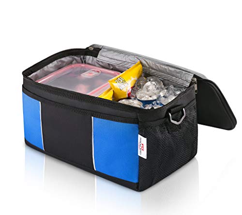 Rockland Guard Insulated 16 Can Collapsible Soft Cooler Bag with Easy Access for Picnic, Camping, BBQ, Gym, Lunch or Beach.