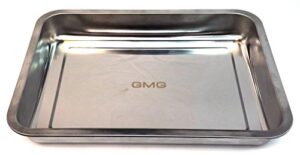 gmg pellet grill stainless large pan – gmg-4016