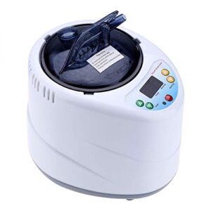 ejoyous 2l sauna steamer portable sauna steam generator home spa fumigation machine stainless steel therapy steamer pot with remote control for body relaxation(110v)