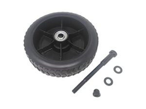 grill parts for less large wheel with hardware fits the traeger pro 22 & 34, eastwood 22, bronson 20, renegade pro models.