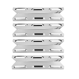 safbbcue stainless steel heat plate for kenmore 146.34611410 146.23679310 146.46372610 146.34461410 146.23678310 146.29162310 146.23680310 146.30213510, heavy duty heat shield, flame tamer
