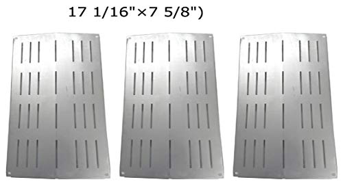 Replacement Kit For Charbroil 463233603,463234603,463234703,466231103, 466231203, 463231503, 4632315031, 463231603, 463232103,463233503 & Patio Chef SS48055NG Includes 3 Cast Burners & 3 Heat Plates