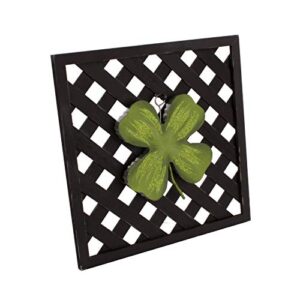 The Round Top Collection - Black Lattice Display Board - Wood & (Metal Peg)