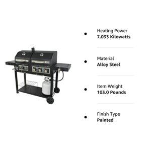 Dual Fuel Combination Charcoal/Gas Grill