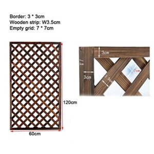 QBZS-YJ Fence Outdoor Courtyard Fence Outdoor Garden Partition Fence Fence Climbing Frame Wood Lattice