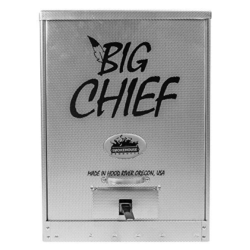 Smokehouse Products Big Chief Front Load Smoker , Silver , Large