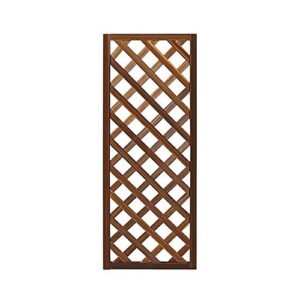qbzs-yj brown wood garden trellis for climbing plants wall-mounted rustic greenes fence decorative lattice border fence