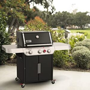 Weber Genesis E-325S Liquid Propane Gas Grill, Black