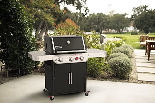 Weber Genesis E-325S Liquid Propane Gas Grill, Black