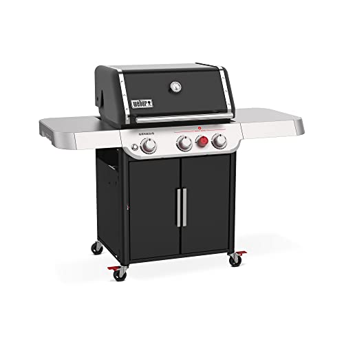 Weber Genesis E-325S Liquid Propane Gas Grill, Black