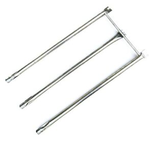 direct store parts da105 stainless steel burner replacement for weber genesis platinum 3609 stainless steel burner tube set 7506 (aftermarket parts)
