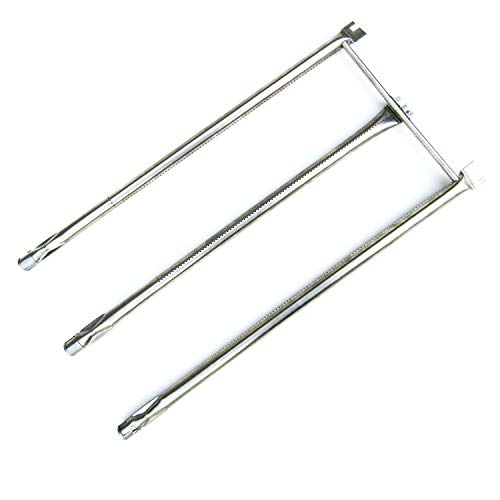 Direct Store Parts DA105 Stainless Steel Burner Replacement for Weber Genesis Platinum 3609 Stainless Steel Burner Tube Set 7506 (Aftermarket Parts)