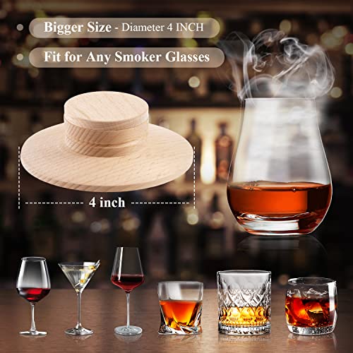 Cocktail Smoker Kit, Old Fashioned Drink Smoker Bourbon Whiskey Smoker kit with 4 Flavors Wood Chips, Old Fashioned Smoker Kit, Gifts for Cocktail Enthusiast Bourbon Lovers -- By Cosfog