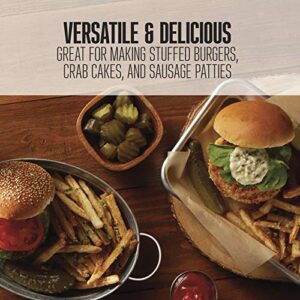 Weston Burger Express Double Hamburger Press with Patty Ejector , Makes 4 1/2" Patties, 1/4lb to 3/4lb,Grey
