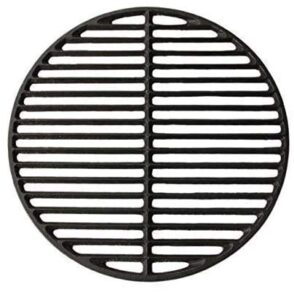 dracarys 15.5″ cast iron grids grate fire pit big green egg accessories replacement parts grill & smoker round grilling cooking grate fit for medium big green egg grill & smoker,fire pit(m – 15.5″)