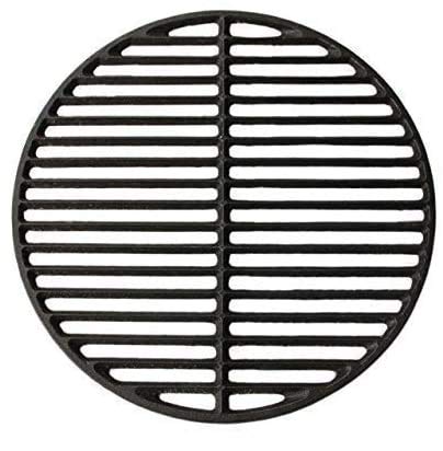 Dracarys 15.5" Cast Iron Grids Grate Fire Pit Big Green Egg Accessories Replacement Parts Grill & Smoker Round Grilling Cooking Grate Fit for Medium Big Green Egg Grill & Smoker,Fire Pit(M - 15.5")